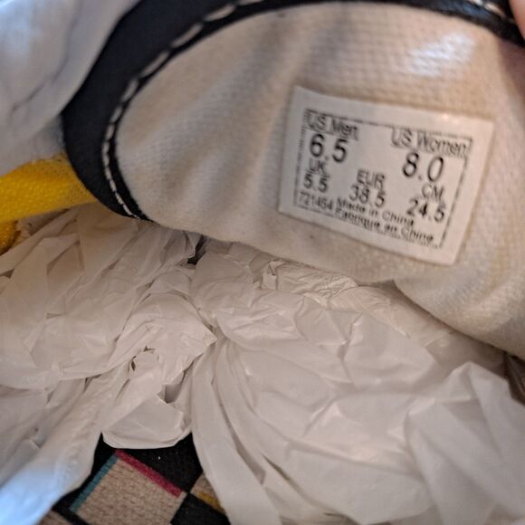 Vans Old Skool Crazy Checks Sneakers Unisex Mens 6.5 Womens 8 Suede Multicolor - Picture 9 of 9